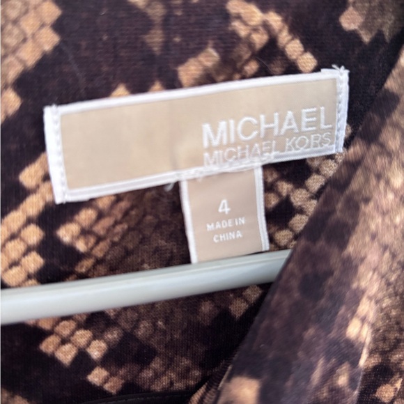 Snake Print Sleeveless Dress - Picture 2 of 3